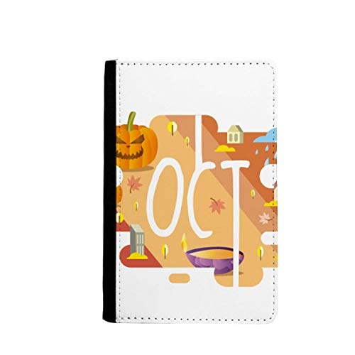 Protège-passeport Octobre et portefeuille de voyage multicolore 9,4x14,7 cm