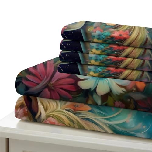 Housse de couette 3D animal en microfibre douce et zippée pour grand lit - 6