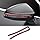 2 Pcs Rear View Mirror Stickers Anti-Scratch Carbon Fiber Anti-Shock Strips Adhesive Strips for Audi A4 A4 Allroad A5 2017-20