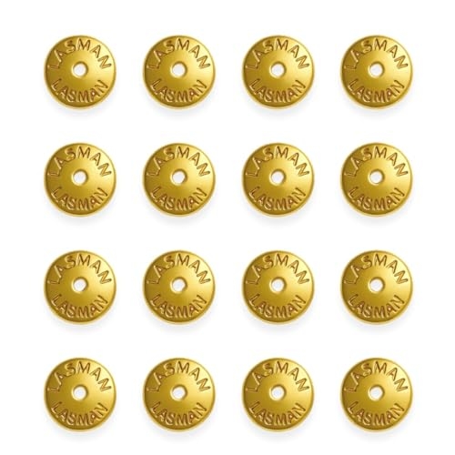 Lasman Semijoias, Kit 8 Parers Tarraxa Baby Cor:Dourado