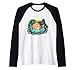 Capybara Kids Girls Funny Pet Capibara In Jacuzzi Pool Camiseta Manga Raglan