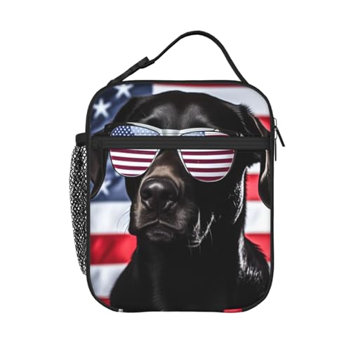 Does Box Lunch Have Labubu Lunch Bags Available for Purchase? 8 PrelerDIY Lancheira Black Lab American Dog – Lancheira isolada para meninos/meninas/mulheres/homens com alça removível lancheira de refeição