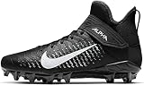 Nike Men's Alpha Menace Pro 2 Mid Football Cleats (College Navy/White-Black-Black, Numeric_8_Point_5)
