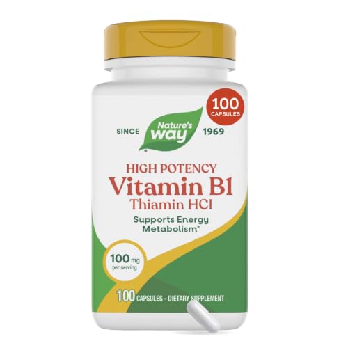 Nature's Way Vitamin B1 Capsules