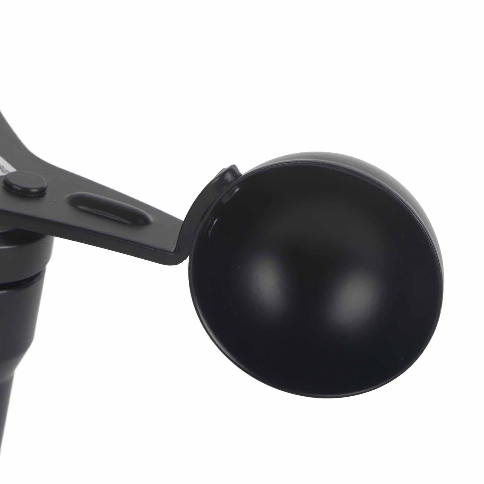 Anemómetro con Sensor de Velocidad del Viento, Aleación de Aluminio, Salida de Señal de Pulso de 4-20mA, Accesorio Multifuncional para Uso Doméstico