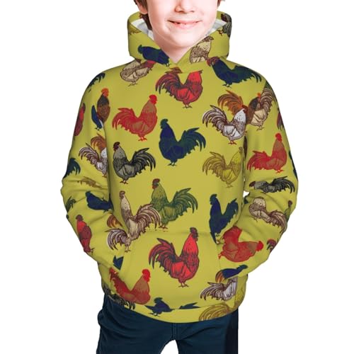 Calendar Kid Hoodies Boys Sweatshirts Girls Pullover with Pocket3