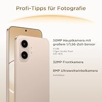 TCL P80 5G Smartphone Schlankes Design 6,83'' 1.5K AMOLED 50MP OIS 256GB Gold Schlankes Design, 50MP OIS-Kamera, 1.5K AMOLED-Display, 256GB ROM, 24GB RAM, 5000mAh Akku (typ.), 45W Laden, Google Gemini – Ansicht 6