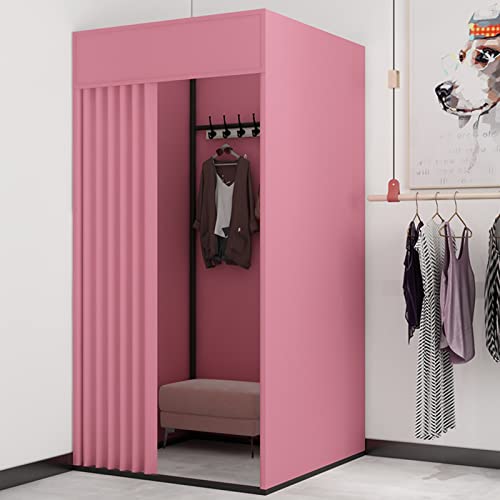 �ߗ��i�X������ �Ռ��J�[�e���t�� �����X�N�G�A������ �v���C�o�V�[�ی�ƊԎd�؂�� �ȃX�y�[�X ���t���ȒP (���C�g�s���N 200x85x85cm)