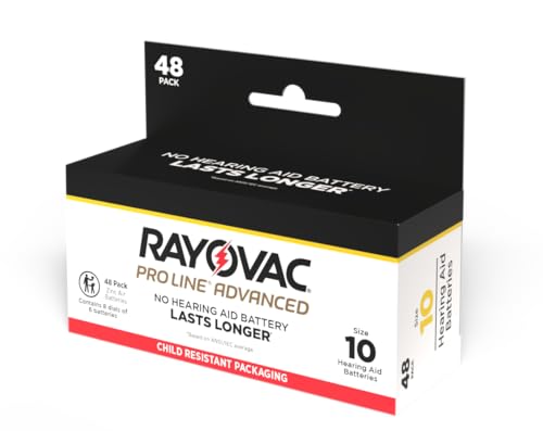 Rayovac Proline Advanced Mercury-Free Hearing Aid Batteries