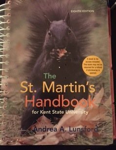 The St. Martin's Handbook for Kent State University