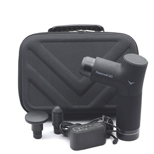 BUBM Case for Hypervolt GO, Portable Storage Bag for Hypervolt GO and Two Accessories, Waterproof Scratch Resistant Protective Anti Shock Carry Case Outdoor Fitness Sport Device Accessories