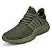 Produktbild ZOCAVIA Herren Damen Sportschuhe Leichte Sneaker rutschfest Tennis Slip On Schuhe Breite Fashion Turnschuhe Grün 47