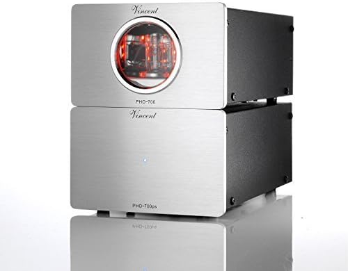 Vincent - PHO-700 - Phono MM/MC - with Outboard Power Supply (Silver)