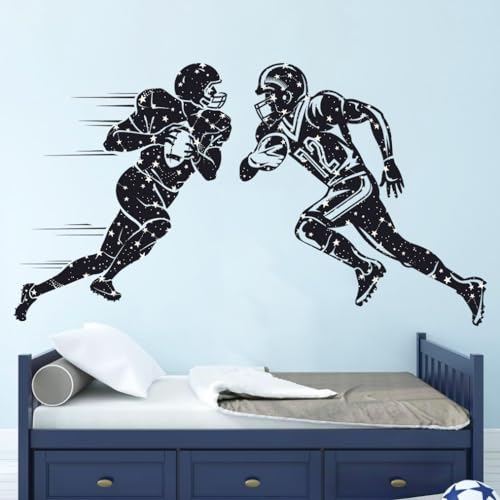 Vinilos decorativos para pared fútbol 2 piezas miniatura 1