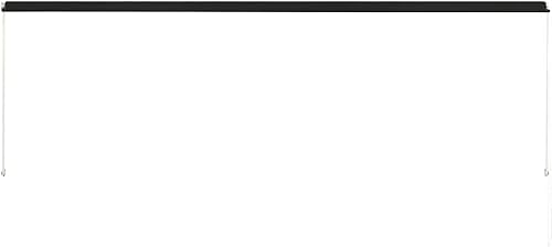 Miniatura 5 de Loibinfen Toldo retráctil manual, toldo para patio al aire libre, toldo para terraza con manivela manual, 157.5 x 59.1 pulgadas, antracita -1278