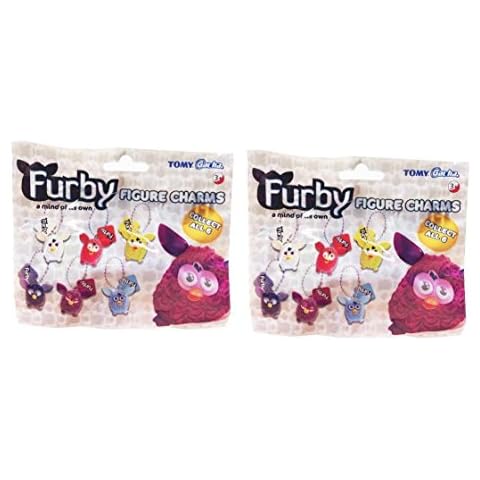 2 x Furby Collectable Figure Charms Cover