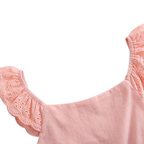 Miyanuby Abiti Bambine Vestiti del neonata Senza