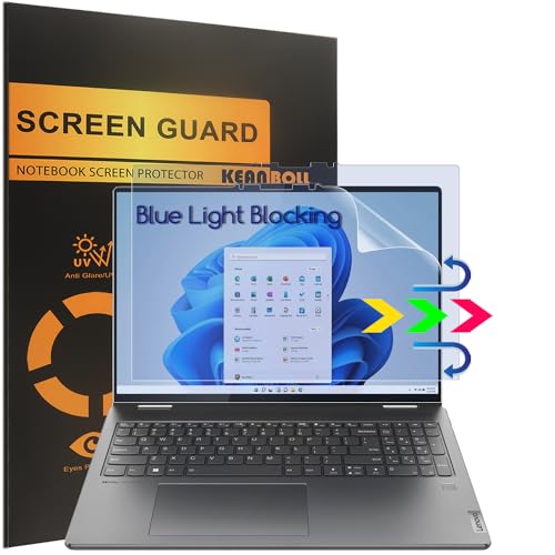 KEANBOLL 2 Pack Designed for 2024 Lenovo Yoga Pro 9i 16" / Lenovo Yoga Pro 9 16" Laptop Screen Protector (16 inch),Blue Light Blocking Anti Glare (Matte) Shield -  TP1216