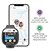 SPACETALK Adventurer 4G Smart Watch - Freedom & Safety at All Ages with Pre-Installed SIM, 4G GPS Tracker, Video Calling, 5MP Camera, Safe Contacts, SMS, Chat, School Mode, Emergency SOS, Midnight