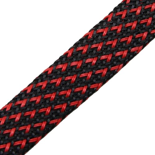 P[uǗX[uҐA xґggP[uX[u 2`40mm }`J[(Black Red,6MM-1 METERS)
