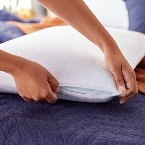 Sleep Innovations Classic Memory Foam Pillow, Standard Size, Head And Neck Alignment, Side, Stomach, And Back Sleepers, Medium Support #TOP4