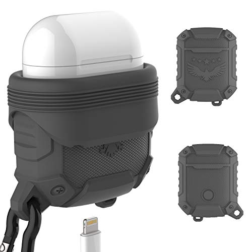 Lwsengme Cover Compatible with Apple Airpods case 1& New Air Pods 2,3-Proof Silicone Charging Case with Keychain Compatible with Apple Airpod Accessories(NOT Compatible with Wireless Charging Case)