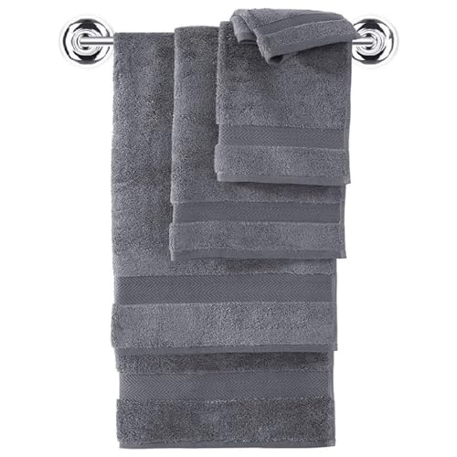 Serviette en peluche pour en finir avec le linge rêche : le set de 6 en coton