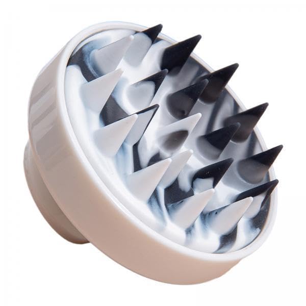 2xManual Head Scalp Massage Brush Handheld Shampoo Brush for Hotel Bath Travel black|Massager Machine for Pain Relief|Head Massager|Neck and Shoulder Relaxer|