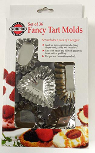 Norpro 3666 Tartlet Tins, Set Of 36, Each, A #TOP4