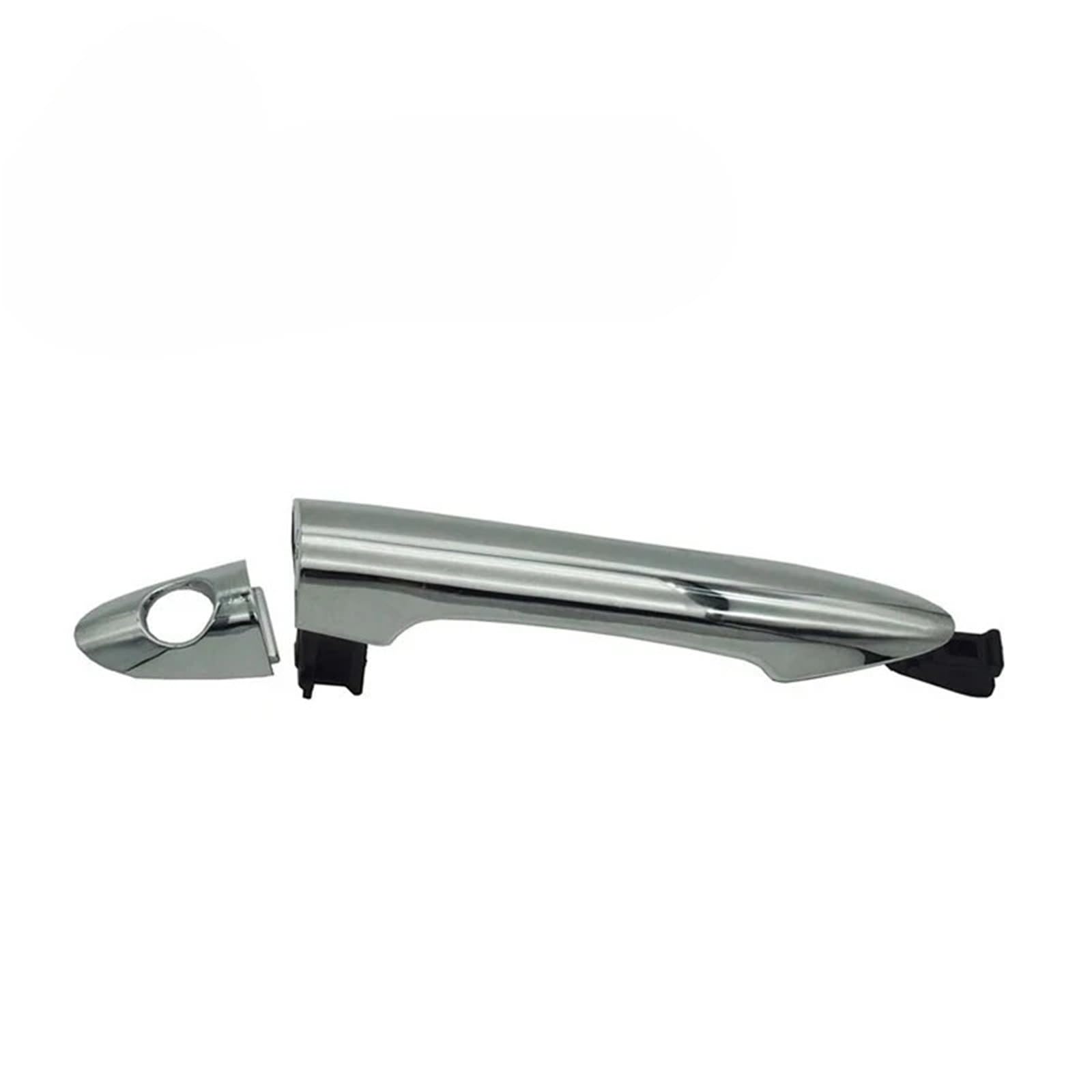 LMGBJJN Fit for Kia Picanto Morning 2011-2016 Silvery Car Door Handle Exterior Black Chrome 82651-1Y020 82661-1Y020 82651-1Y000 1Y050(82651-1Y020 FL)