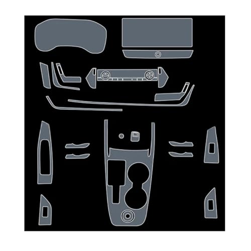 Film TPU Nissan X-Trail 2021-2022 protection console centrale interieur
