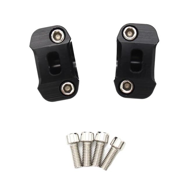 Pince guidon fat bar risers adaptateur 22-28mm haute résistance pour moto