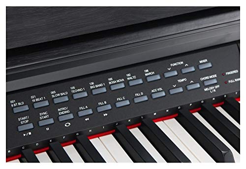 Classic Cantabile DP-A 410 Piano Numérique – 88 touches clavier électronique – Synthetiseur avec USB-MIDI, 600 voix, 128… - Les Beatles, Paul McCartney, John Lennon, RIngo Starr, George Harrison Classic Cantabile DP-A 410 Piano Numérique - 88 touches clavier électronique - Synthetiseur avec USB-MIDI, 600 voix, 128… – Image 3