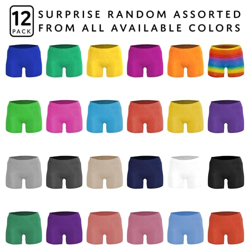 Image of Sexy Basics Women's Cotton Stretch Boyshort Boxer Briefs | Light Weight Undershort Trunks | Multi Packs & Colors