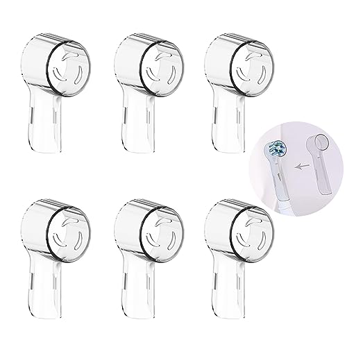 Azwood Toothbrush Head Cover, 6pcs Dustproof Toothbrush Covers
