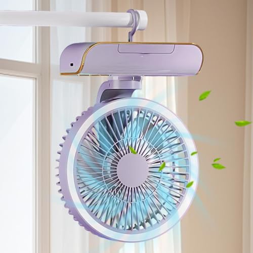 Ventilateur de circulation rafraîchissant idéal pour camping et voyage