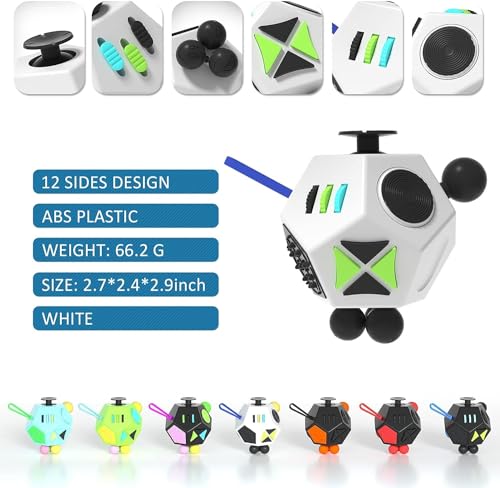 image for DoDoMagxanadu Fidget Dodecagon –12-Side Fidget Toys Cube Relieves St
