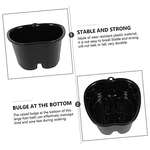 Cubo para baño de pies Beaupretty para masaje y relajación miniatura 4