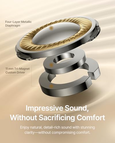 Image of Baseus Bowie MC2 Open Ear Clip On Earbuds, CloudComfort 2.0 Wrap-Around Design, LDAC Hi-Res Audio, Bluetooth 6.0, 55H Playtime, 4-Mic AI Clear Call, IP67 Waterproof for Running Gym Workouts