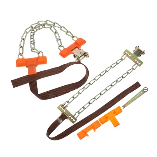 UKCOCO 2 piezas Cadenas Antideslizantes para Neumáticos Coche Ajustables Tracción Emergencia Nieve Barro para Suv y Pickup Resistente Invierno