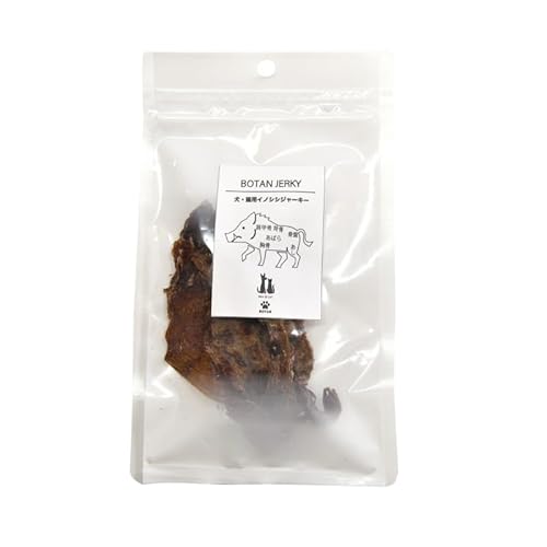 犬・猫用イノシシ肉【イノシシジャーキー×15g】犬用 おやつ ジャーキー 無添加 安全 イノシシ肉燻製