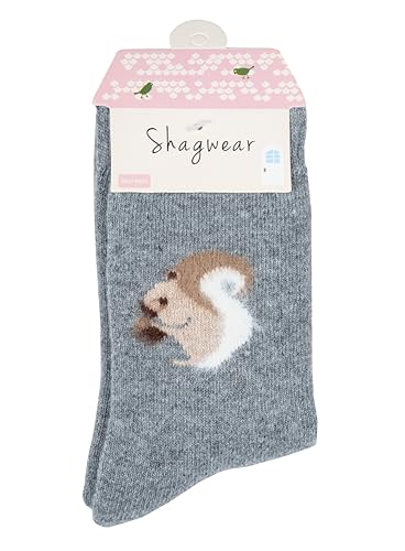 Image of Shag Wear Women's Novelty Angora Socks, Cute Animal Casual Cozy Soft and Warm, 3 Pack