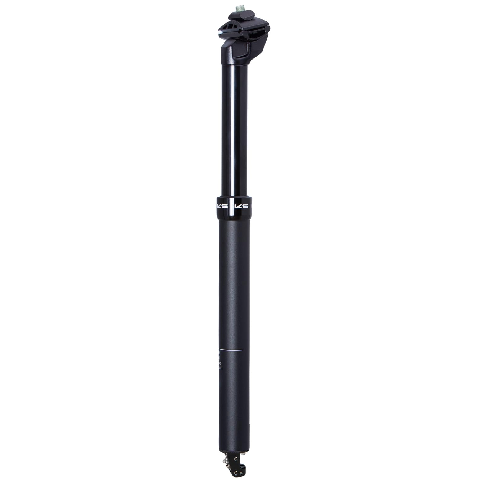Kindshock eTen i, Dropper Seatpost, 27.2mm, 400mm, Travel: 100mm, Offset: 0mm, Remote: No Remote, Black