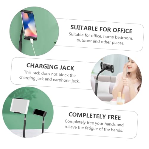 Support de téléphone SHINEOFI extensible réglable pour éviter mal de nuque - 7