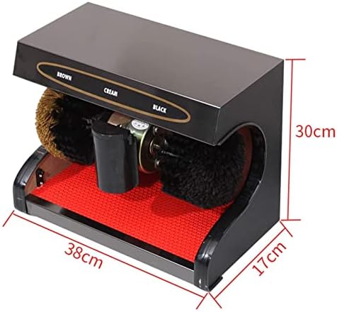 Commercial Electric Shoe Shine Machine - Fully Automatic Induction Shoe Polisher for Hotels & Public Spaces, Electric Shoe Cleaning Brush for Home Use, High-Performance Shoe Polishing Machine