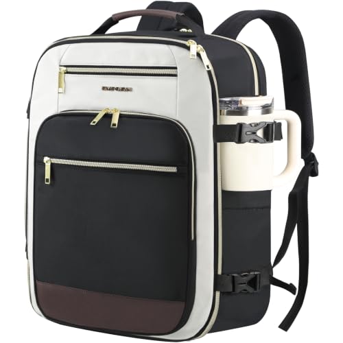 Mochila viaje 40L transpirable para escapadas de fin de semana con ordenador portatil de 17