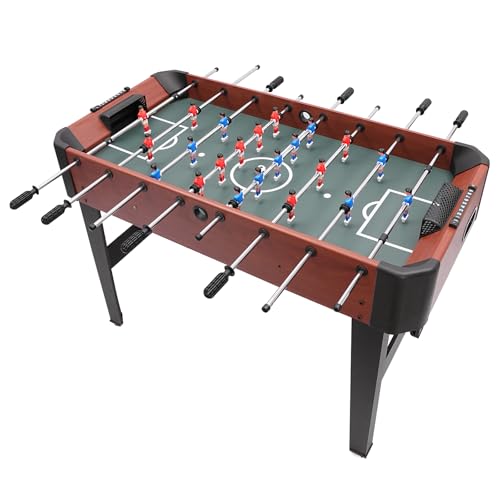 Kickertisch Multifunktionaler Spieltisch 8-Stick-Design kompakt und leicht verstaubarer Tischfußball für Erwachsene und Kinder 120 * 61 * 81cm