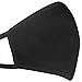 Produktbild ANIO Maske aus 100% Baumwolle, wiederverwendbar, bei 60° waschbar, Schwarz