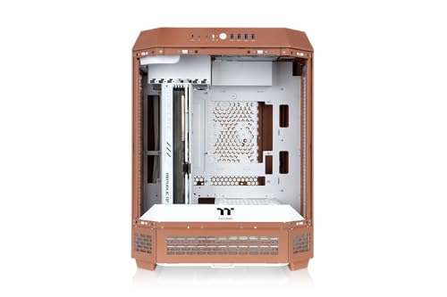 Boîtier PC Thermaltake The Tower 600 Moca ATX Verre Trempé Gaming - vue 3