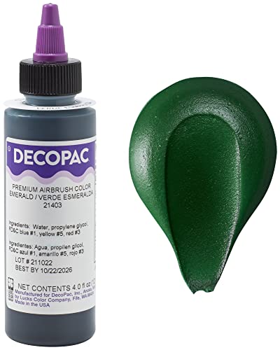 Decopac 21403 Food Coloring, Airbrush Food Color, Edible Airbrush For Cake Decorating, Cookie Airbrush Coloring, Food Airbrush Kit Add-On cover